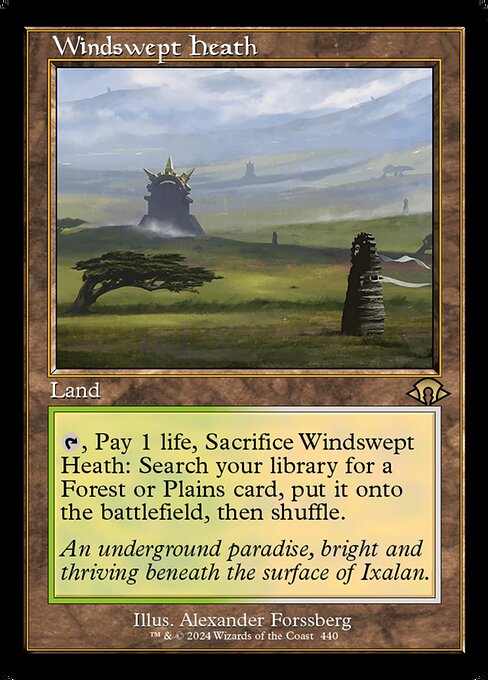 Windswept Heath (Retro Frame) - Modern Horizons 3 - R - 440