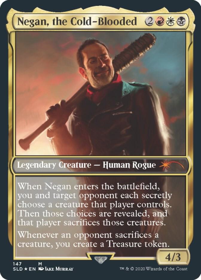 Negan, the Cold-Blooded - Secret Lair Drop Series - M - 147