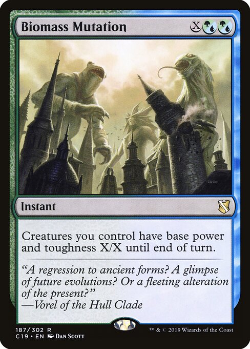 Biomass Mutation - Commander 2019 - R - 187