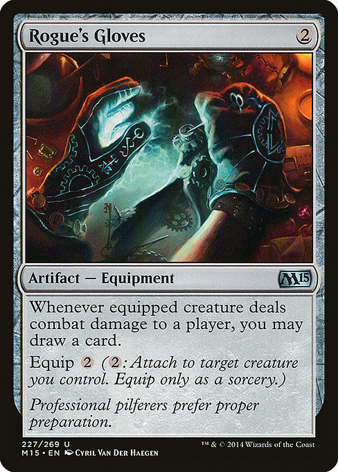 Rogue's Gloves - Magic 2015 (M15) - U - 227