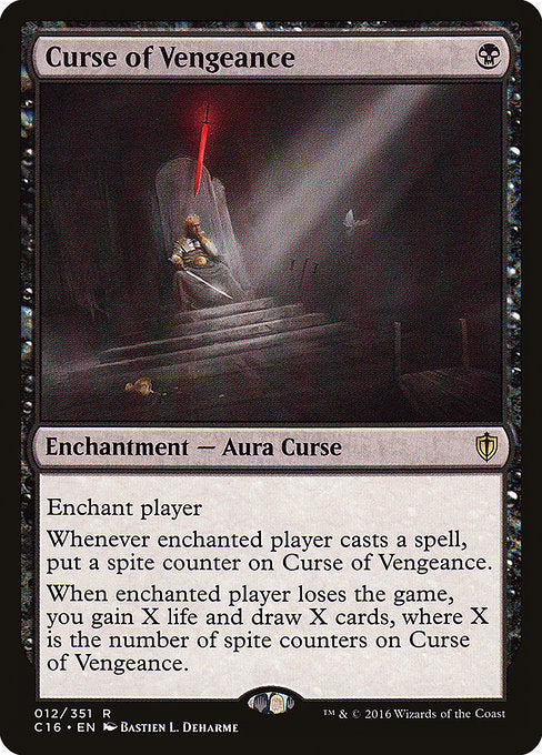 Curse of Vengeance - Commander 2016 - R - 12