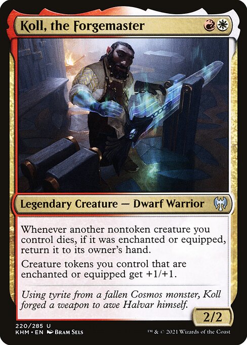 Koll, the Forgemaster - Kaldheim - U - 220