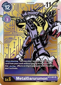 MetalGarurumon - BT2-081 (Alternate Art) - Release Special Booster 1.0 - Super Rare - BT2-081 SR