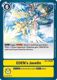 EDEN's Javelin - Release Special Booster - Uncommon - BT2-098 U