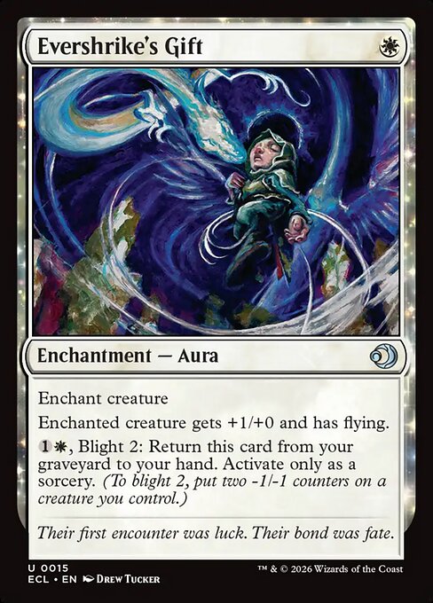 Evershrike's Gift - Lorwyn Eclipsed - U - 15