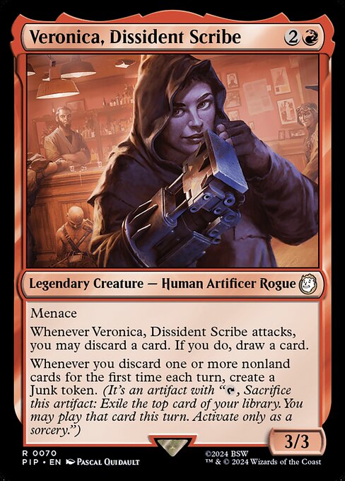 Veronica, Dissident Scribe - Universes Beyond: Fallout - R - 70