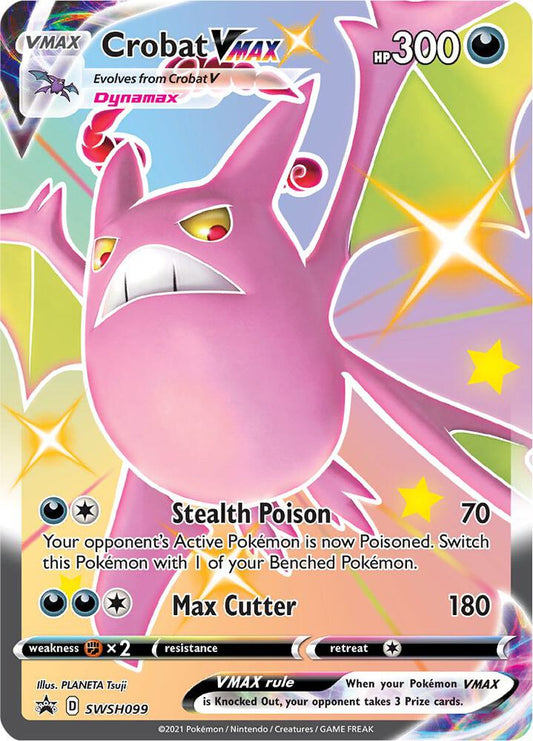 Crobat VMAX - SWSH099 - SWSH: Sword & Shield Promo Cards - Promo - SWSH099