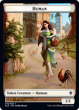 Human // Insect Double-Sided Token (Challenger 2021) - Unique and Miscellaneous Promos - T - 2 // 7
