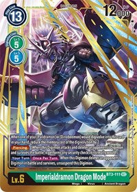 Imperialdramon Dragon Mode (Secret Rare) - Release Special Booster - Secret Rare - BT3-111 SEC
