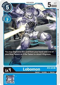 Lobomon - Great Legend - Uncommon - BT4-025 U