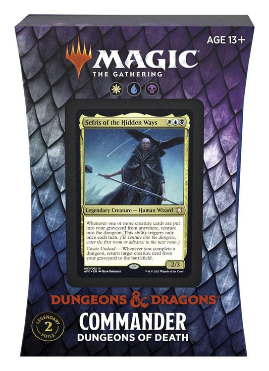 Adventures in the Forgotten Realms - Dungeons of Death Commander Deck