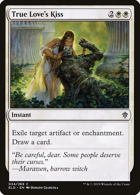 True Love's Kiss - Throne of Eldraine - C - 34