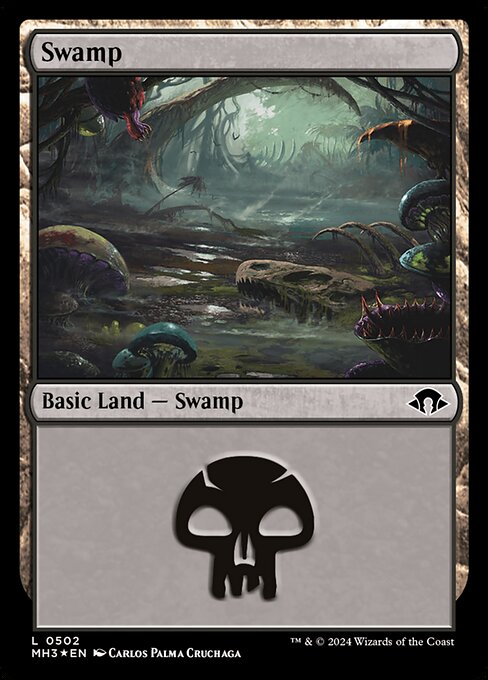 Swamp (0502) (Ripple Foil) - Modern Horizons 3 - L - 502