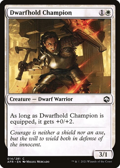 Dwarfhold Champion - Adventures in the Forgotten Realms - C - 14