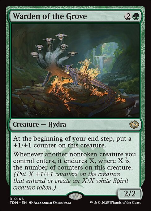 Warden of the Grove - Tarkir: Dragonstorm - R - 166