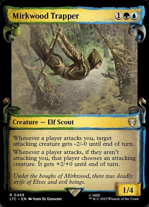 Mirkwood Trapper (Showcase Scrolls) - Commander: The Lord of the Rings: Tales of Middle-earth - R - 469
