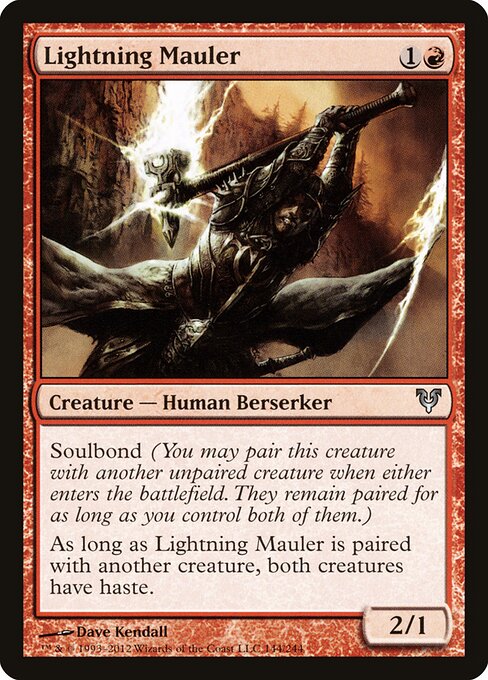 Lightning Mauler - Avacyn Restored - U - 144