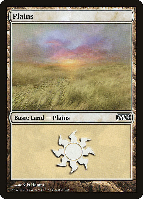 Plains (232) - Magic 2014 (M14) - L - 232