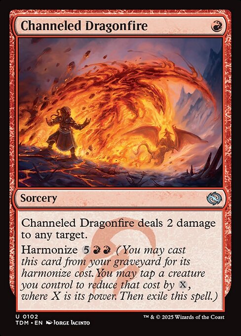 Channeled Dragonfire - Tarkir: Dragonstorm - U - 102