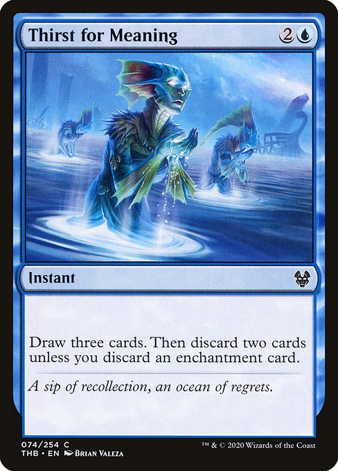 Thirst for Meaning - Theros Beyond Death - C - 74