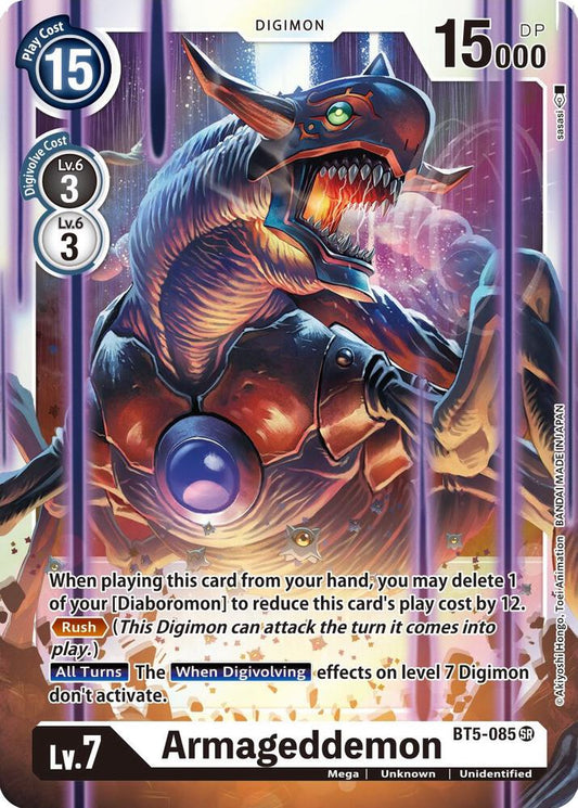 Armageddemon - Battle of Omni - Super Rare - BT5-085 SR