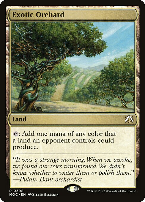 Exotic Orchard - Commander: March of the Machine - R - 398