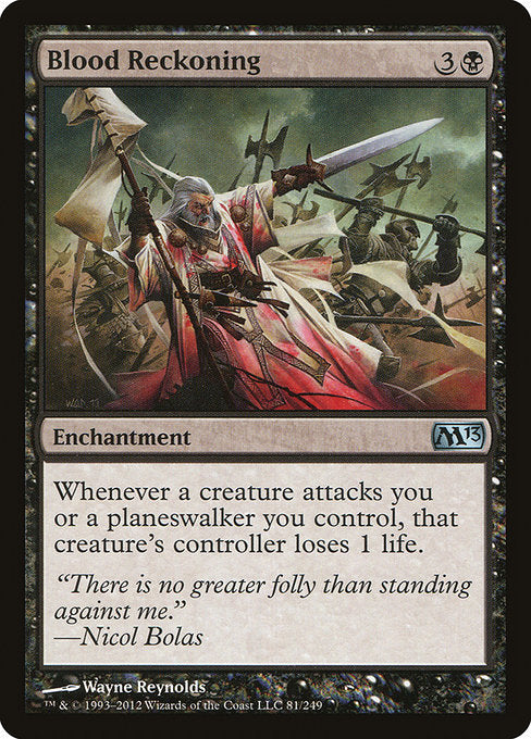 Blood Reckoning - Magic 2013 (M13) - U - 81