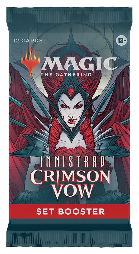 MTG Innistrad: Crimson Vow - Set Booster Pack - 1 Sobre de 12 Cartas