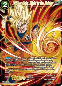 SS Son Goku, Might in the Making - Special Anniversary Set 2021 - Expansion Rare - EX19-03