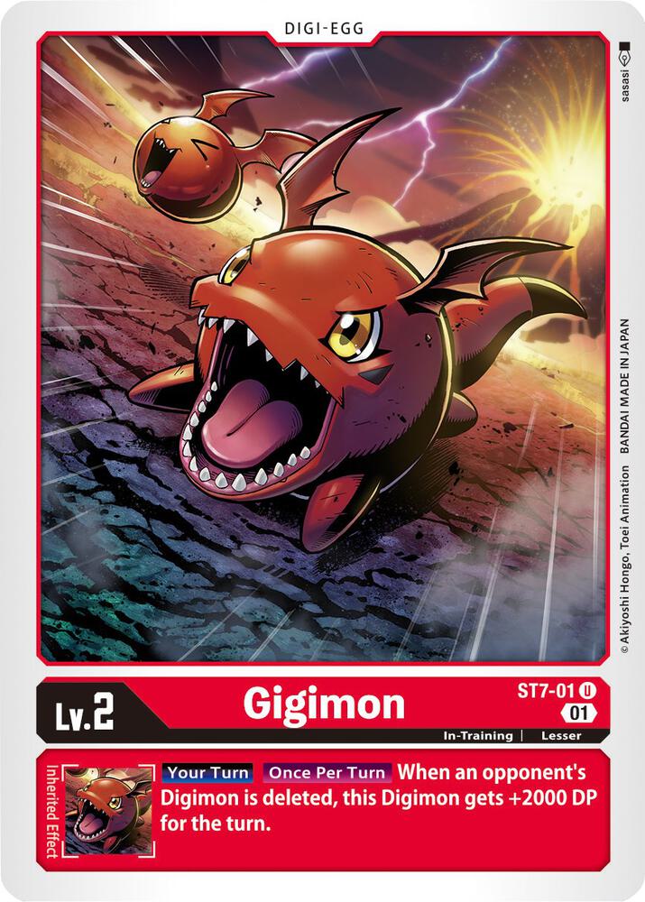 Gigimon - Starter Deck 07: Gallantmon - Uncommon - ST7-01 U