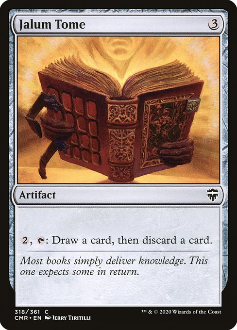 Jalum Tome - Commander Legends - C - 318