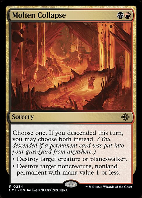 Molten Collapse - The Lost Caverns of Ixalan - R - 234