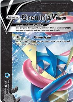 Greninja V-UNION - SWSH155 - SWSH: Sword & Shield Promo Cards - Promo - SWSH155