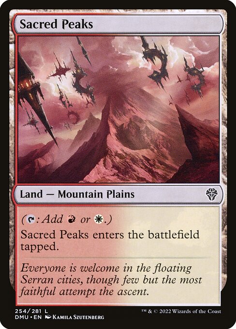 Sacred Peaks - Dominaria United - L - 254
