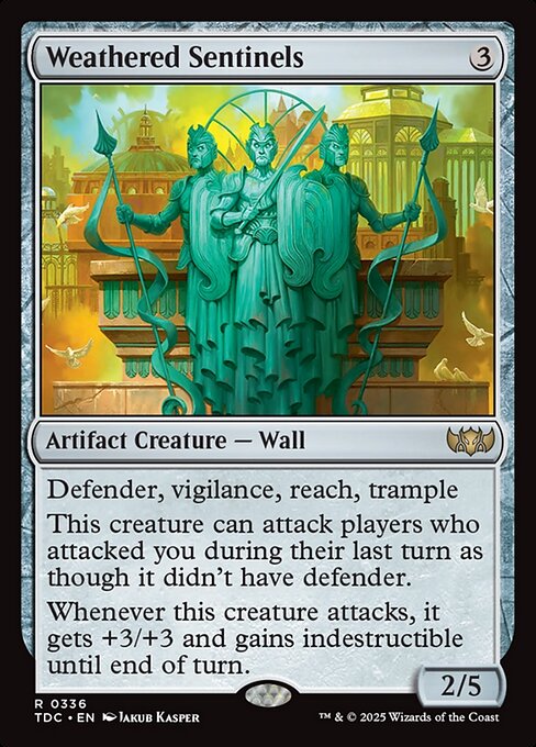 Weathered Sentinels - Commander: Tarkir: Dragonstorm - R - 336
