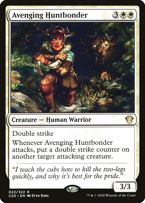 Avenging Huntbonder - Commander 2020 - R - 22
