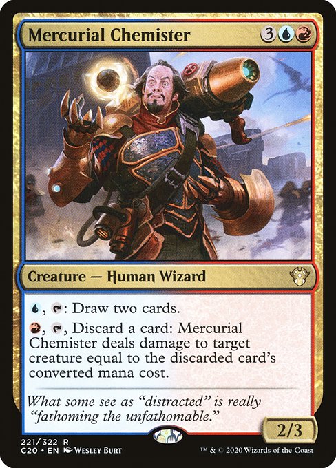Mercurial Chemister - Commander 2020 - R - 221