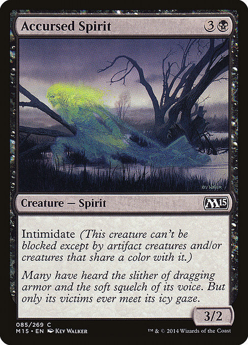 Accursed Spirit - Magic 2015 (M15) - C - 85