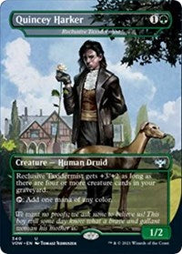 Quincey Harker - Reclusive Taxidermist - Innistrad: Crimson Vow - U - 340