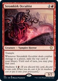 Stromkirk Occultist - Commander: Innistrad: Crimson Vow - R - 151