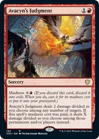 Avacyn's Judgment - Commander: Innistrad: Crimson Vow - R - 142