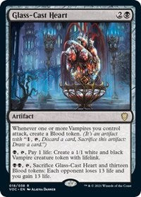 Glass-Cast Heart - Commander: Innistrad: Crimson Vow - R - 18