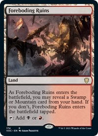 Foreboding Ruins - Commander: Innistrad: Crimson Vow - R - 174