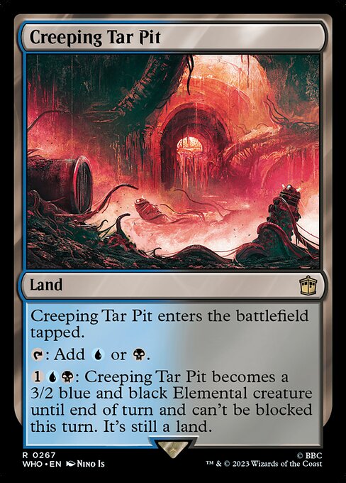 Creeping Tar Pit - Universes Beyond: Doctor Who - R - 267