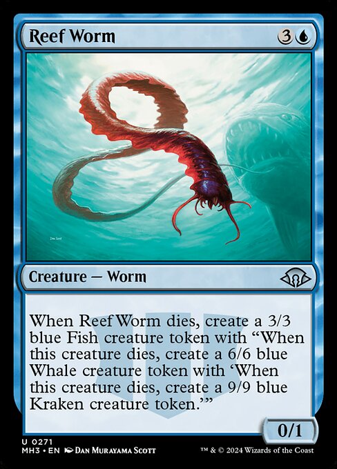 Reef Worm - Modern Horizons 3 - U - 271