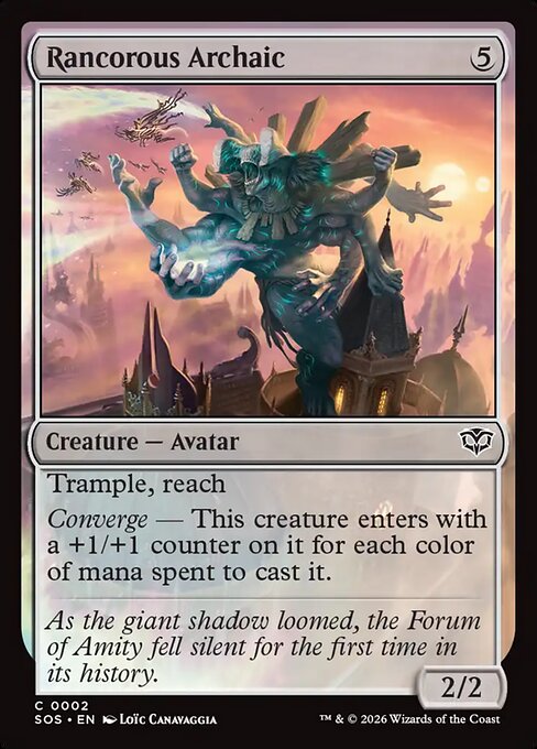 Rancorous Archaic - Secrets of Strixhaven - C - 2
