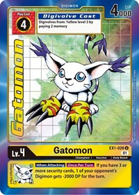 Gatomon (Alternate Art) - Classic Collection - Uncommon - EX1-026 U