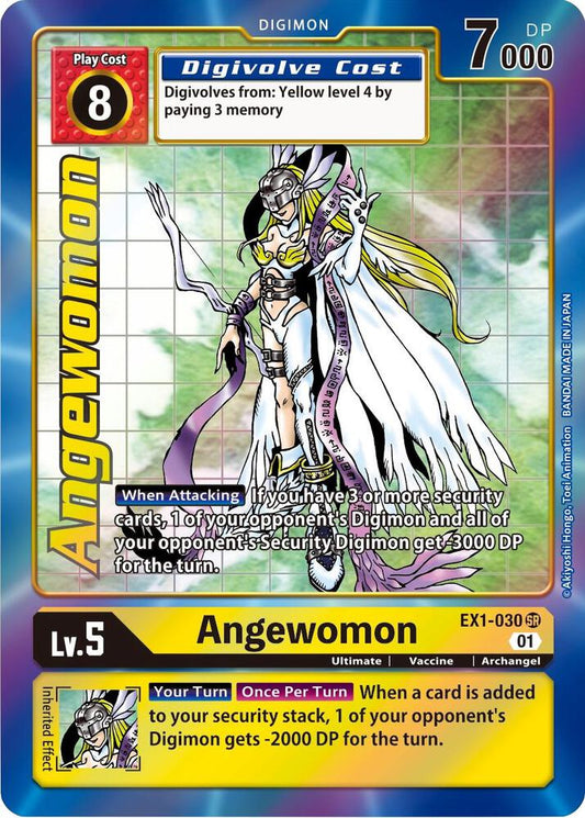 Angewomon (Alternate Art) - Classic Collection - Super Rare - EX1-030 SR