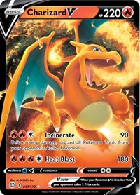 Charizard V - SWSH09: Brilliant Stars - Ultra Rare - 017/172