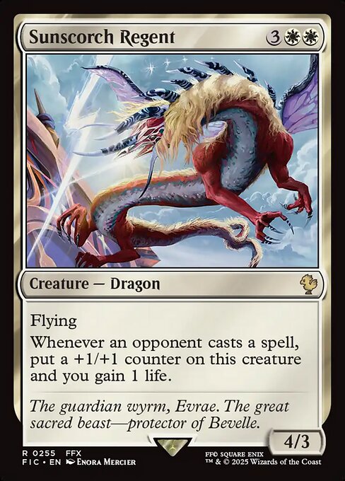 Sunscorch Regent - Commander: FINAL FANTASY - R - 255